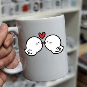 Mug "Oiseaux bisous"