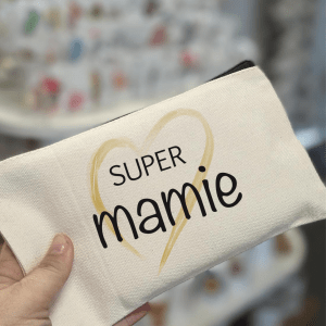 Trousse super mamie coeur