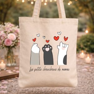 Tote bag les petits chouchous de mamie