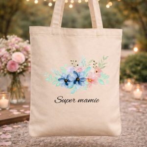 Tote bag super mamie