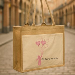 Cabas xl je t'aime mamie