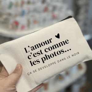 Trousse "L'amour c'est comme les photos"