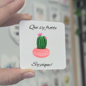 Magnet Qui s'y frotte s'y pique!