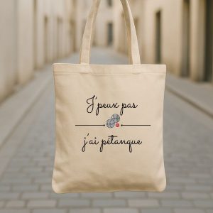 Tote bag Pétanque