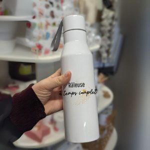 Gourde isotherme Râleuse à temps complet