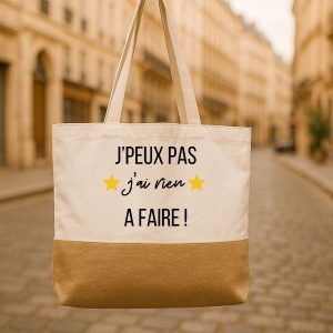 Sac shopping Rien à faire