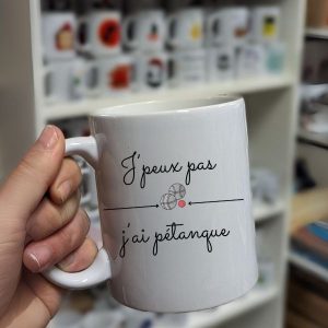 Mug J'peux pas j'ai pétanque