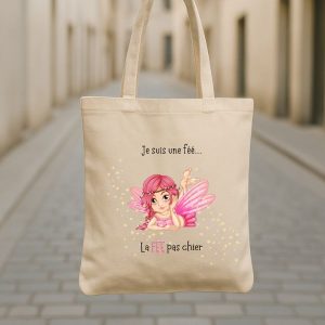 Tote bag La fée pas chier