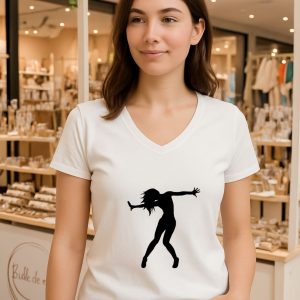 Tee shirt motif danse