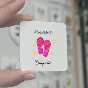 Magnet Princesse en claquette