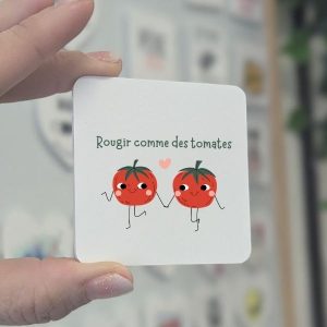 Magnet Rougir comme des tomates