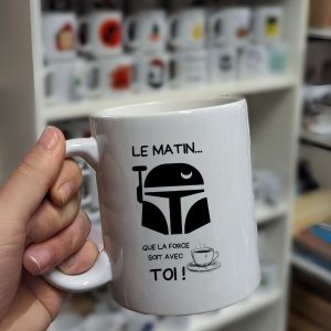 Mug Le matin...que la force sois avec toi