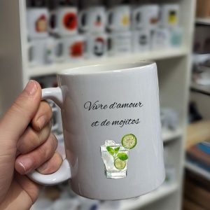 Mug Vivre d'amour et de mojitos