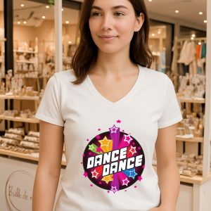 Tee shirt motif Dance