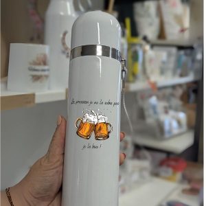 Thermos avec tasse intégrée Pression