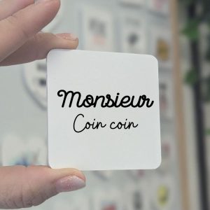 Magnet Monsieur coin coin