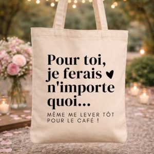 "Pour toi je ferai n'importe quoi"