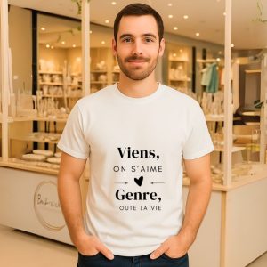 "Viens on s'aime genre toute la vie"