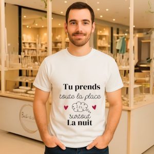 "Tu prends toute la place..."