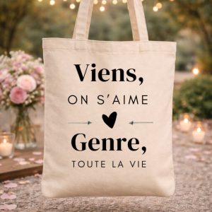 "Viens on s'aime, genre toute la vie"