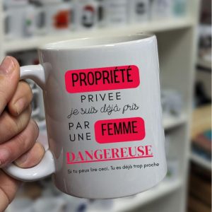 Mug "Propriété privée"