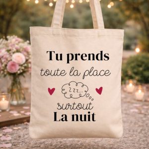 "Tu prends toute la place"