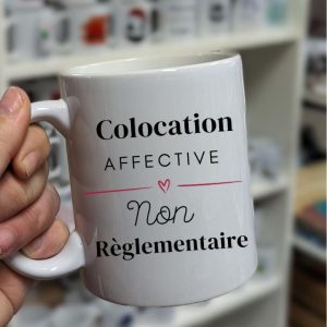 Mug "Collocation affective non réglementaire"