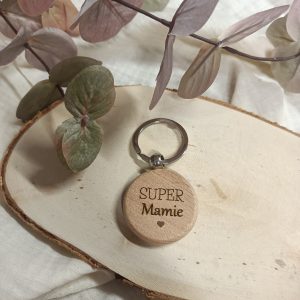 Porte clé "super mamie"