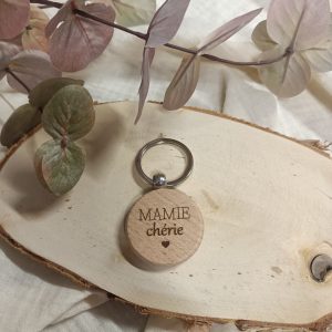 Porte clé "Mamie chérie"