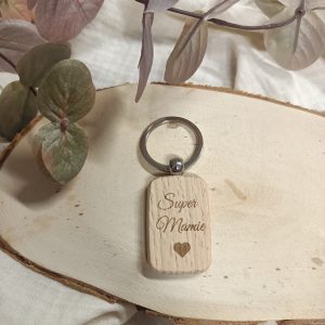 Porte clé "Super mamie"