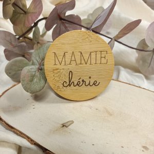 Miroir "Mamie chérie"